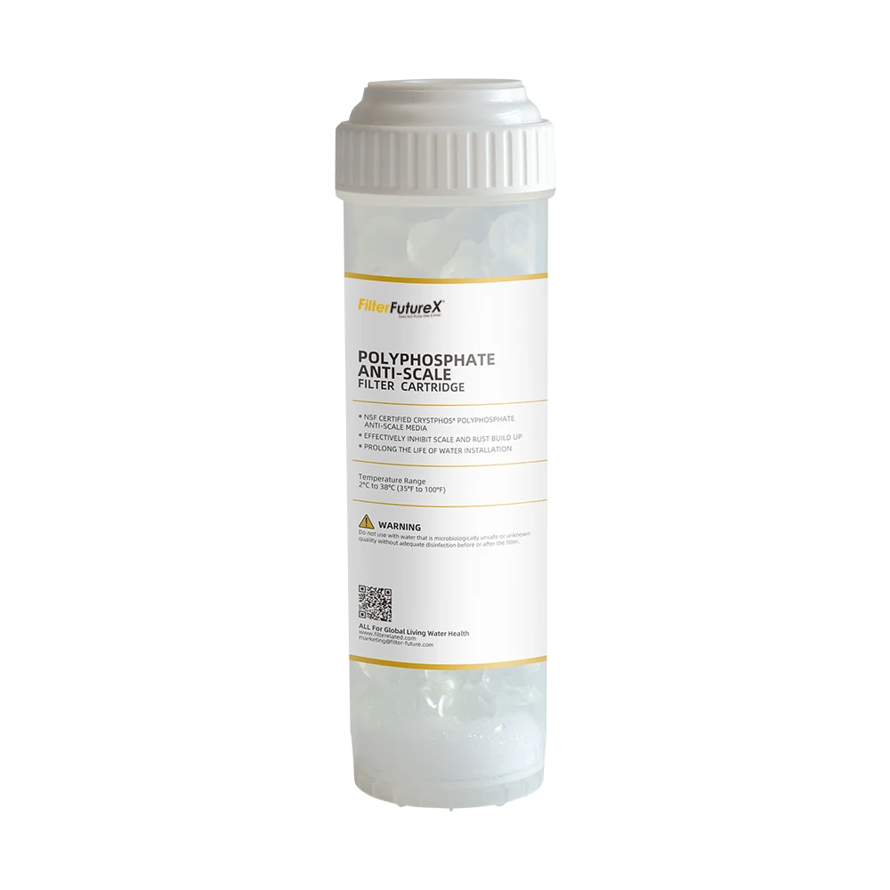 NSF Polyphosphate Crystals Antiscalant Balls Siliphos Water Filter Prefilter Anti-Scaling Transparent Sodium Siliphos Filter