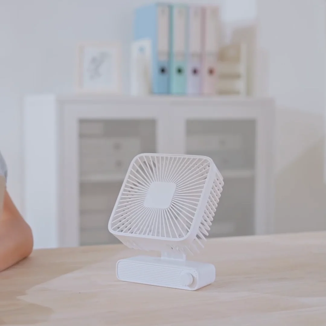 2024 Rechargeable Desk Top Table Fan,Creative Desktop Ventilador