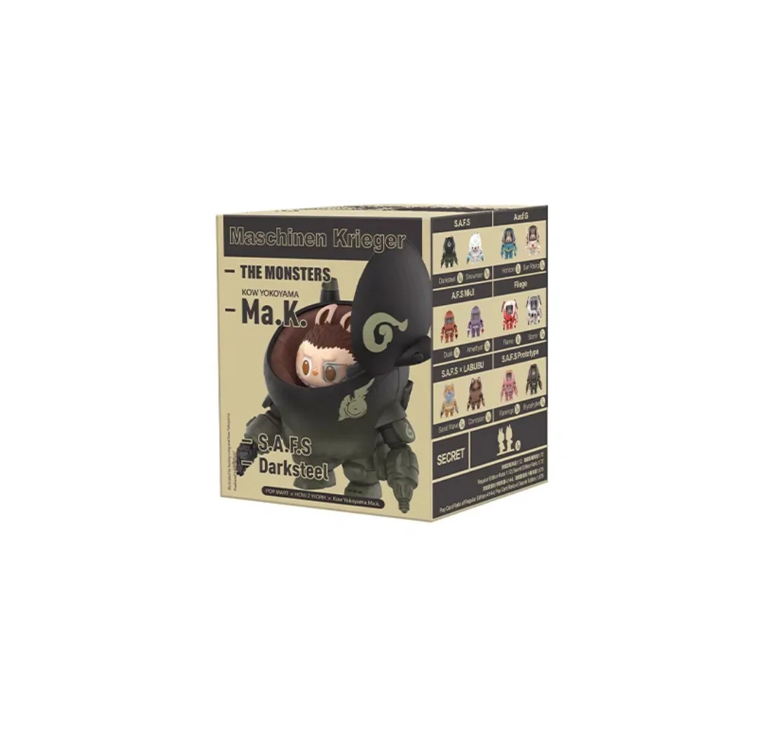 Labubu Hengshan Hong Ma.k. Series Blind Box - Pop Mart Figure