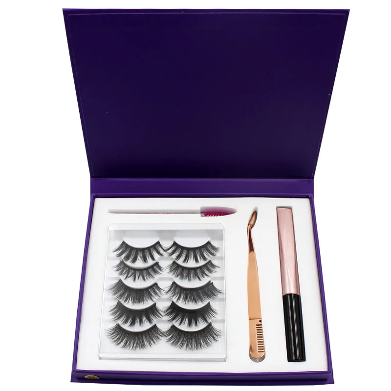 Eyelashes Eyeliner Eyelashes 3d Wholesale Vendor Custom