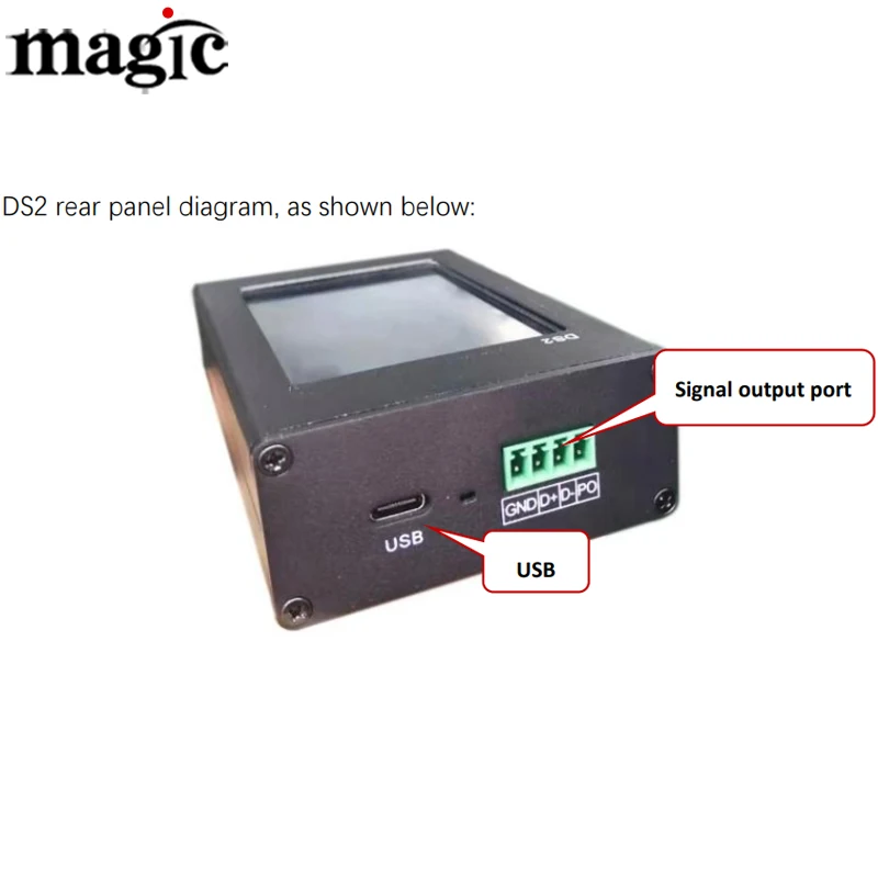 YM DS2 Handheld Encoder - Programmable DMX512 Controller