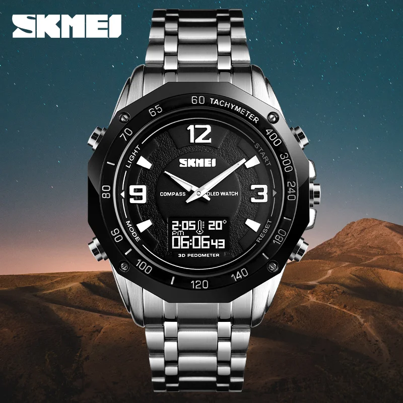 Skmei 2024 temperature watch