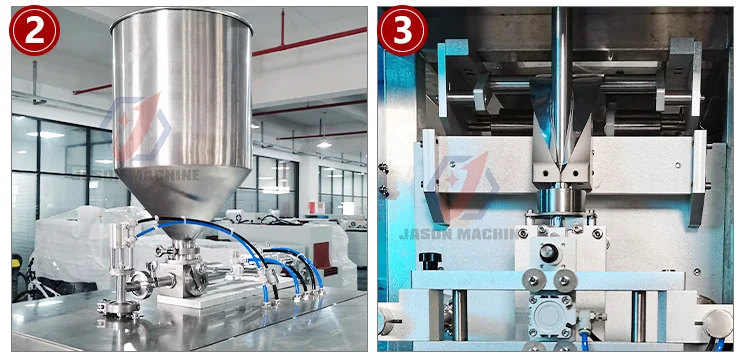 Automatic Vertical Irregular Shaped Stick Sachet Packing Machine