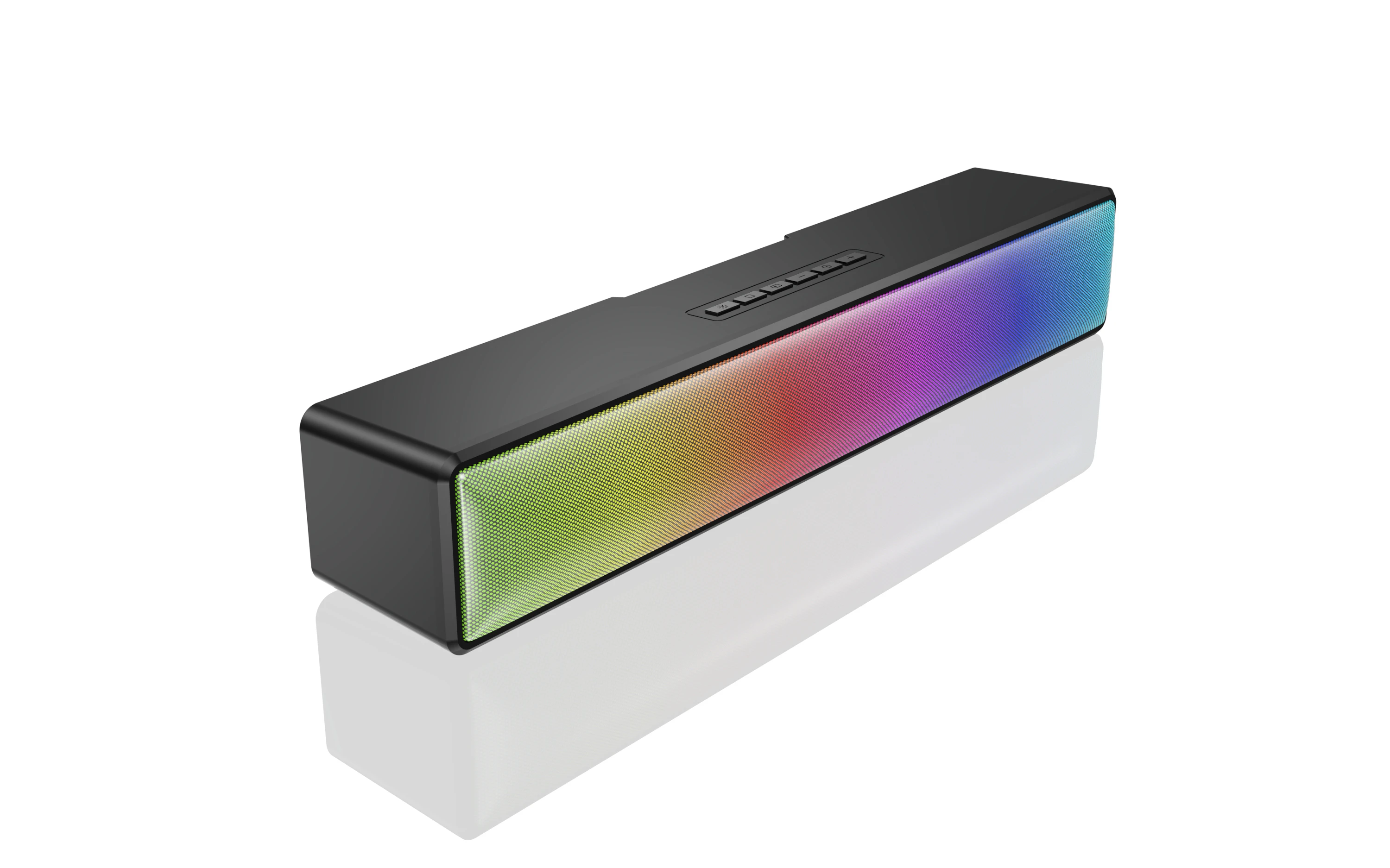 LED RGB Sound Bar Party Wireless Soundbar PC TV Bluetooth Speaker