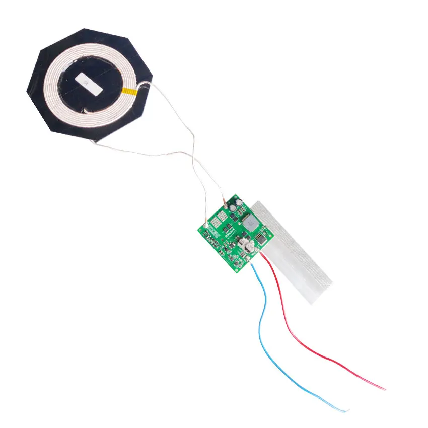 Long Range Qi Charger Module Taidacent 12v Power Supply 40 To