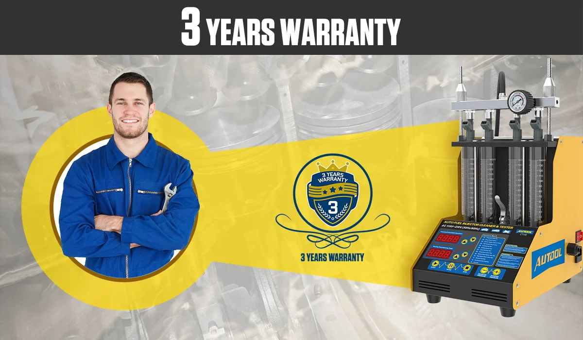 Autool Ct150 Fuel Injector Cleaner Tester Car Motorcycle Gasoline