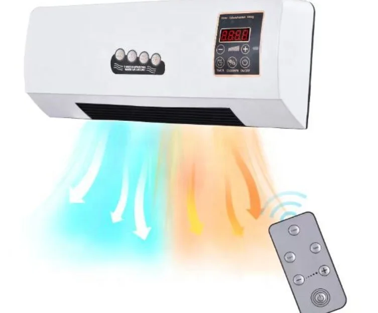 2025 New Mini Electric Heater Wall-Mounted and Portable Quick-Heat  Waterproof Design for Home Use