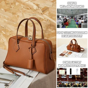 Genuine Leather Luxury Crossbody Bag for Women-Waterproof Large Capacity Custom Designer Handbag