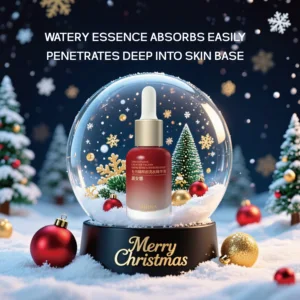 LUANA Christmas Special Facial Firming & Anti-Aging Serum Peony Extract Hyaluronic Acid for Moisturizing Brightening