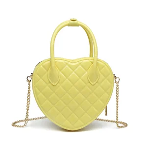 Manufacturer Custom Design Ladies Purses Handbags Jelly Bag Fashion Women PVC Shoulder Crossbody Bags