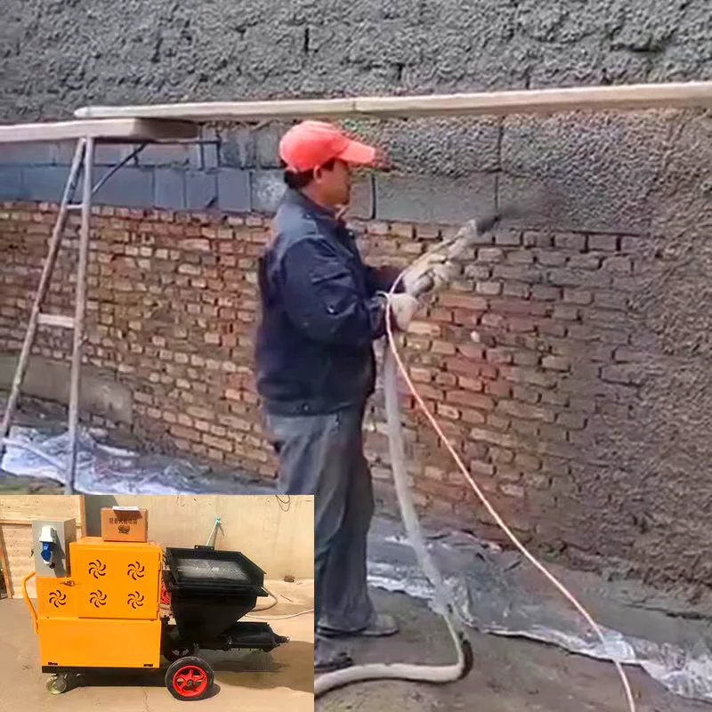 Электрические Дизельные мини штукатурный распылительный агрегат автоматы для распыления цементных растворов машина Voltage220v/380v стены штукатурная