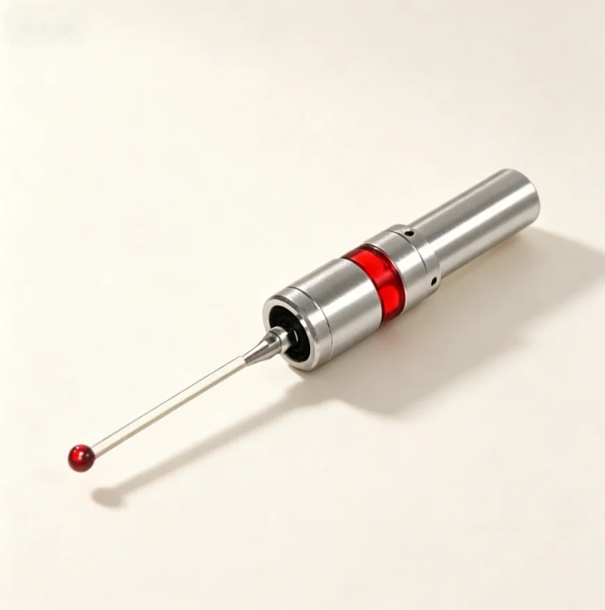 TEBAK CNC Universal 3D Edge Finder Sensor EMP25, 3D Taster with Long & Short Probe Tips