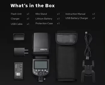 Godox V860III Camera Flash TTL HSS 2.4G Flash Speedlite with Li-ion Battery Camera product image