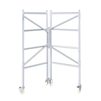 China Supplier Lightweight Easy To Install Galvanized Scaffolding Ladder For Construction