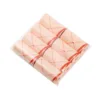 1.4 seda, 8 rollos en bolsa OPP, color rosa.