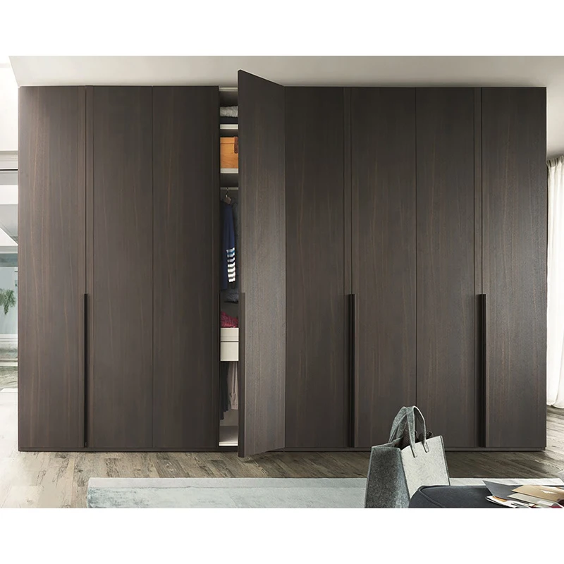 Kejahome Sliding Walldrope Wardrobe Mechanisms Shelving Led Strip Light for Bedroom Furniture Clothes Naked Drawer Wardrobe