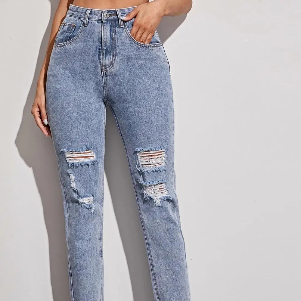 high waisted slant pocket boyfriend jeans