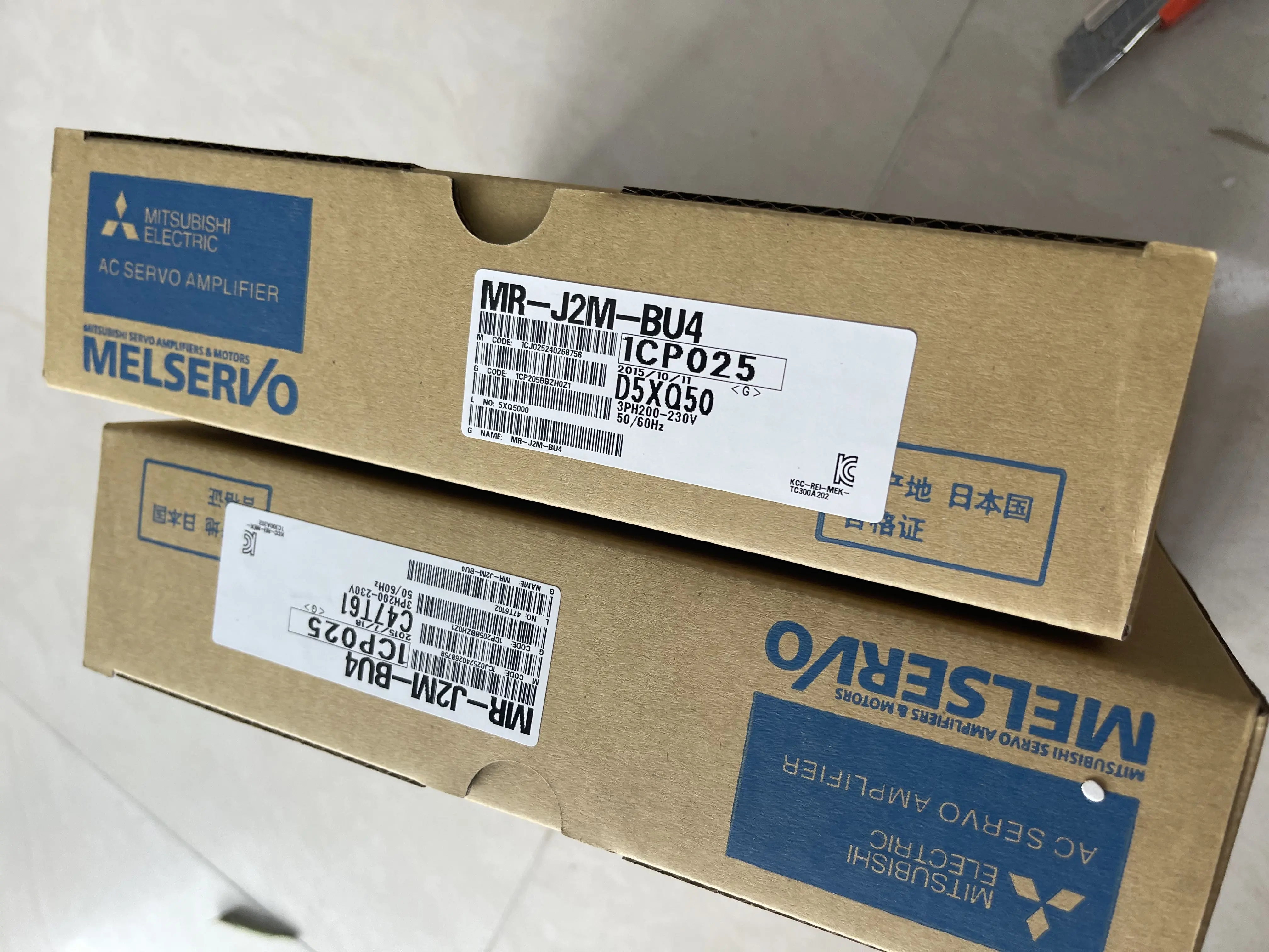 Mitsubishi AC Servo Amplifier MR-J2M-BU4 Mitsubishi AC Servo Amplifier MR-J2M-BU4
