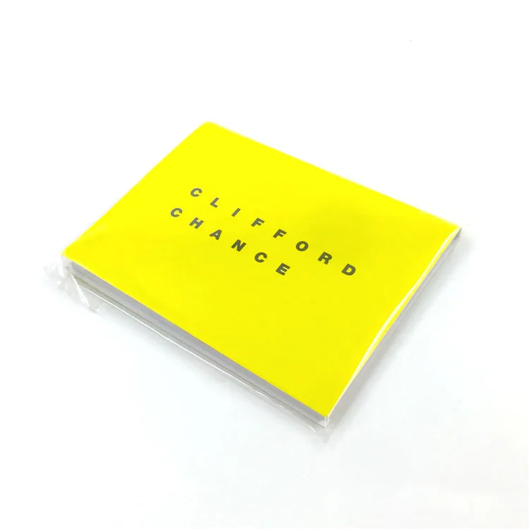 High Quality Promotional Used Custom Printed Logo A4, A5, A6 Tear Off Hotel Custom Notepad