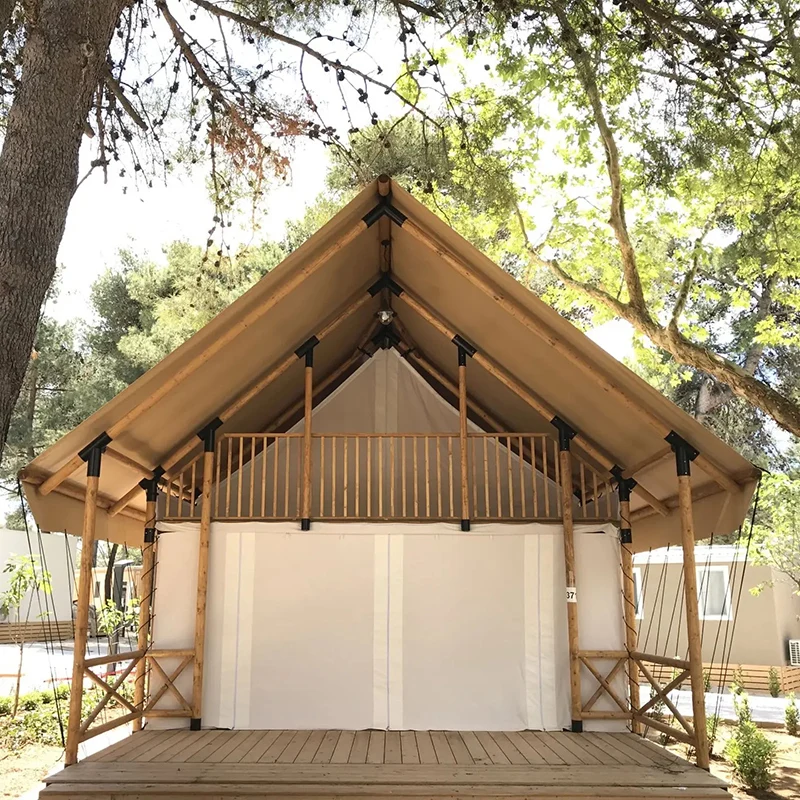 Dream Perfab House Outdoor Luxury Double Safari Star Tent Camping