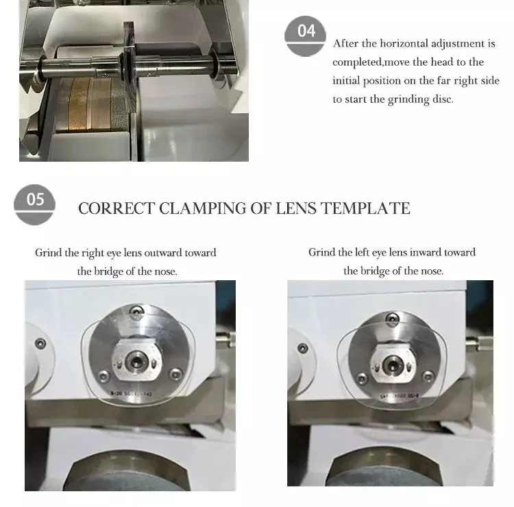 Rightway Brand Hot Sale Ophthalmic instrument and medical equipment Auto Lens Edger SJM-2008