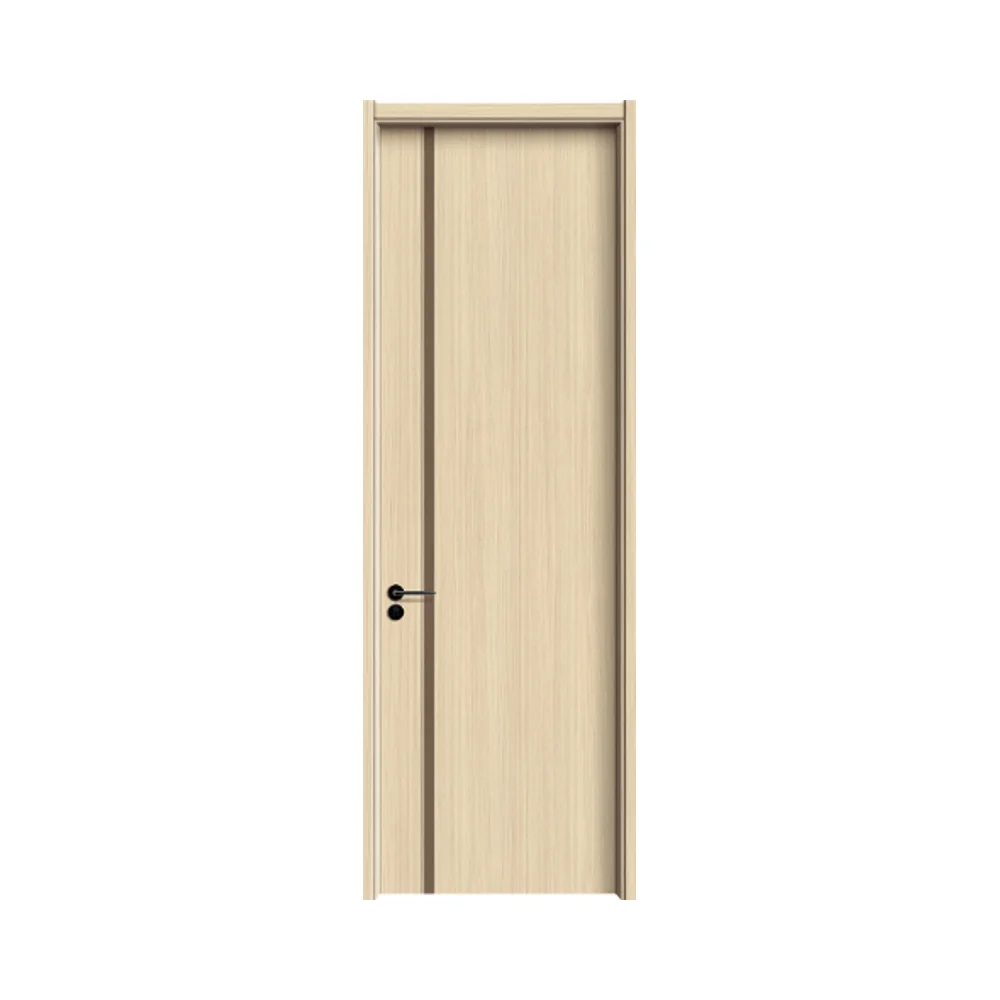 TNB Eco-Conscious Solid Wood Door French Style Interior Wooden Door for Apartment Bedroom Hotel Finished Surface