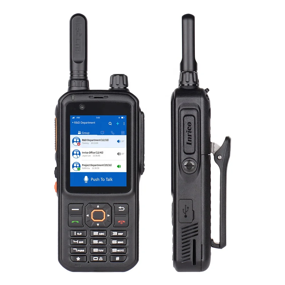 Inrico T320 4G LTE Network Two Way Radio Transceiver Android Radio Long Range Walkie Talkie
