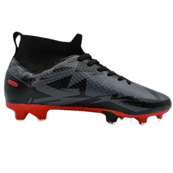 Обувь с высоким берцем fly плетение поддержка лодыжки дышащих и приятных на заказ chuteiras- futebol футбол обуви для мужчин