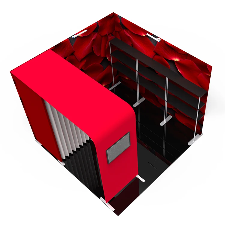 Горячая распродажа 10 футов переносная Натяжная тканевая арка для выставочного и рекламного дисплея алюминиевая рамка комбинированные киоски