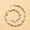 White thorn waist chain