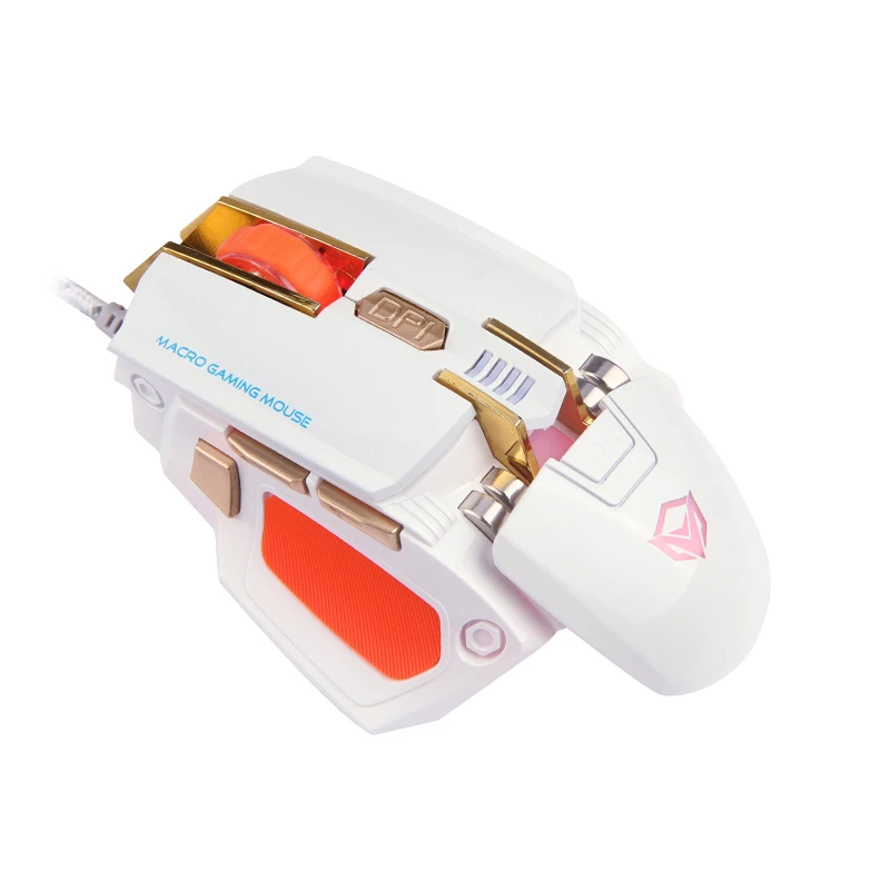 Meetion M975 From Meetion Computer Accessories Wired Gaming Mouse Usb Desktop Optical Stock 7 Buttons Number of Keys Backlit FCC