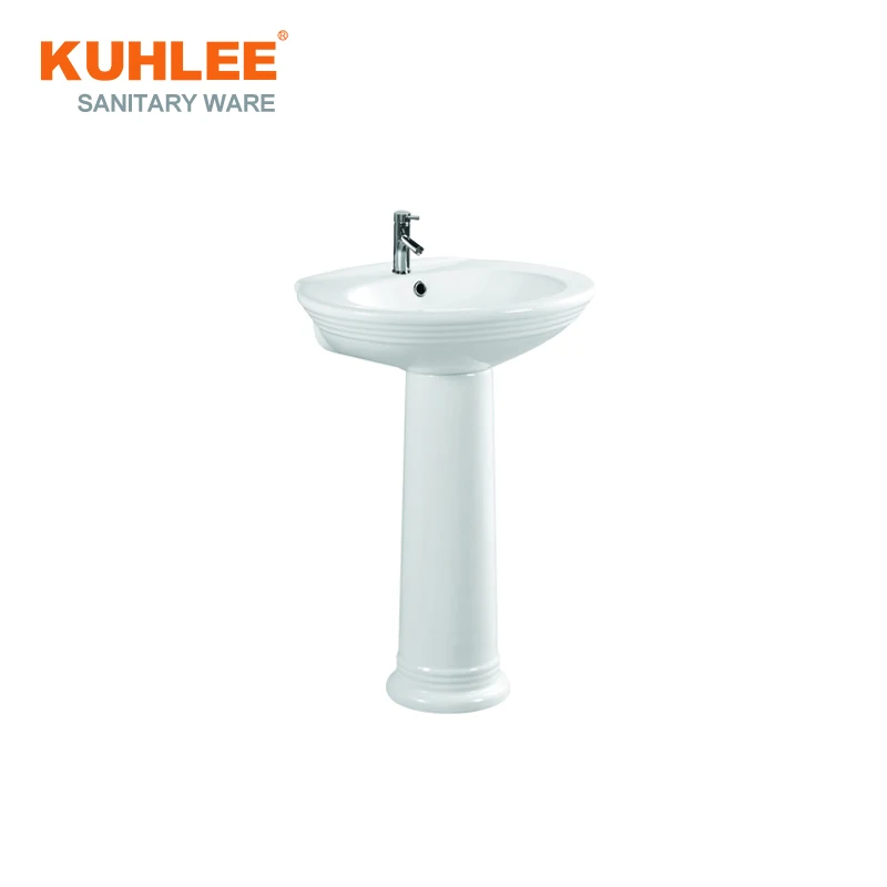 Bathroom Set Wc Bowl Toilet With Bidet And Pedestal Basin Sink Two Piece Sanitary Ware Suite