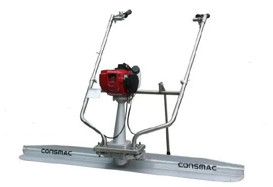 Road Equipment Concrete Ground Vibratory Leveling Machine Gasoline Concrete Power Screed