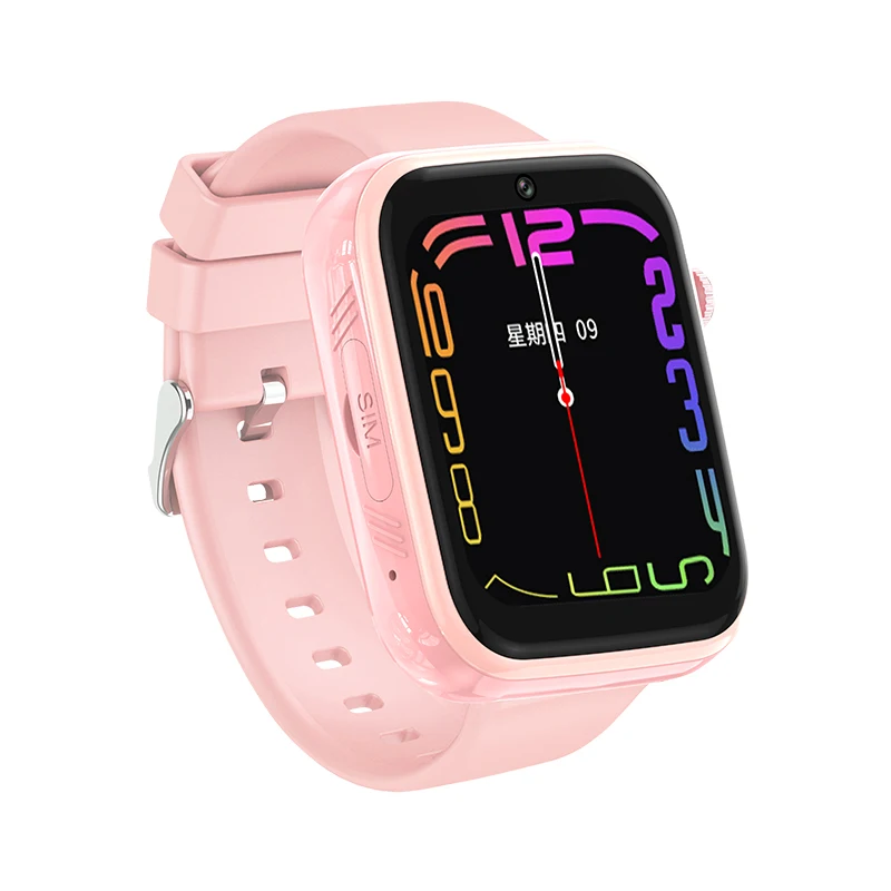 Smart Watch for Kids Oem Custom 4G Touch Screen Support Sim Card Ios Android Phone Smartwatch Camera Smart Watch