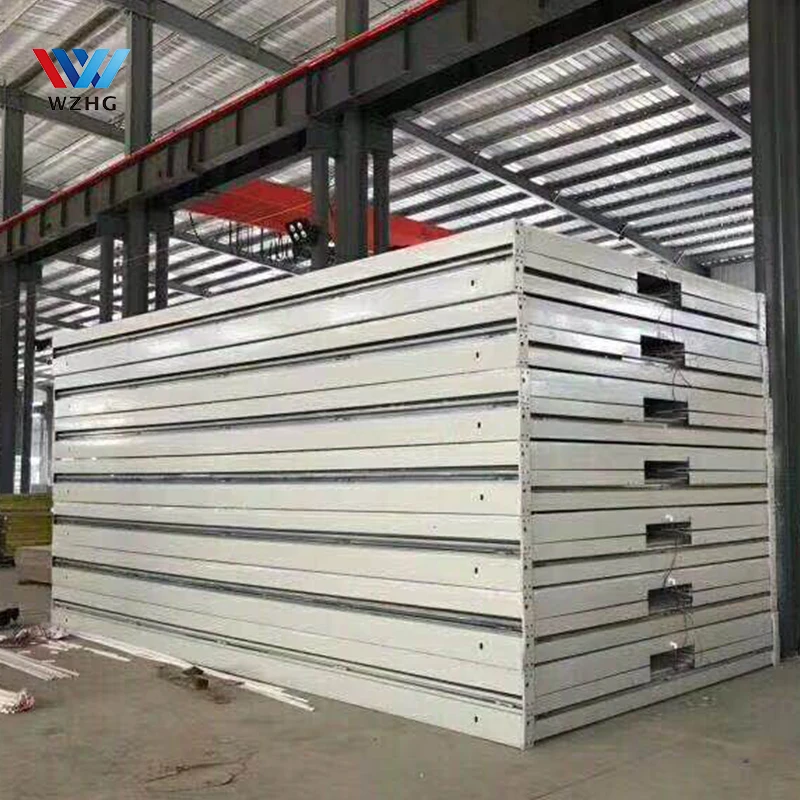 China Australia Prefab Module Luxury Container Homes Foldable 20ft Folding Container House Office for Labor Living