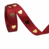 Borgoña-1,6 cm * 10 yardas