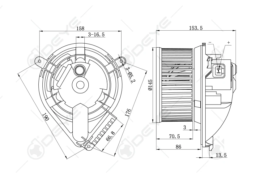 0028301508 12v Dc Blower Motor For Benz Vito Buy 12v Dc Blower Motor