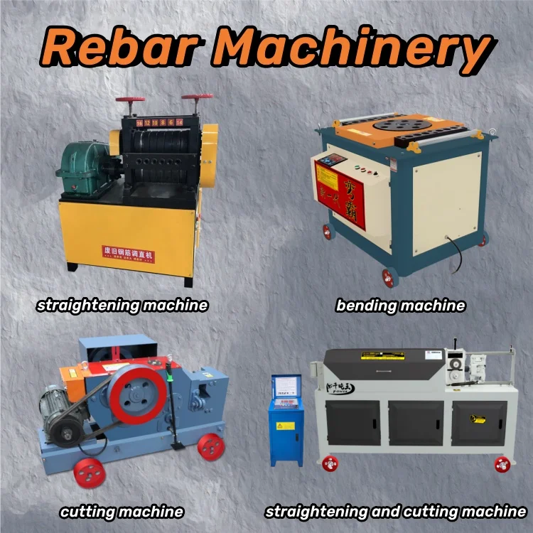 Cnc Rebar Recycle Machine Scrap Rebar Straightening Machine Rebar Straightening and Cutting Machine Waste Steel Bar Straightener