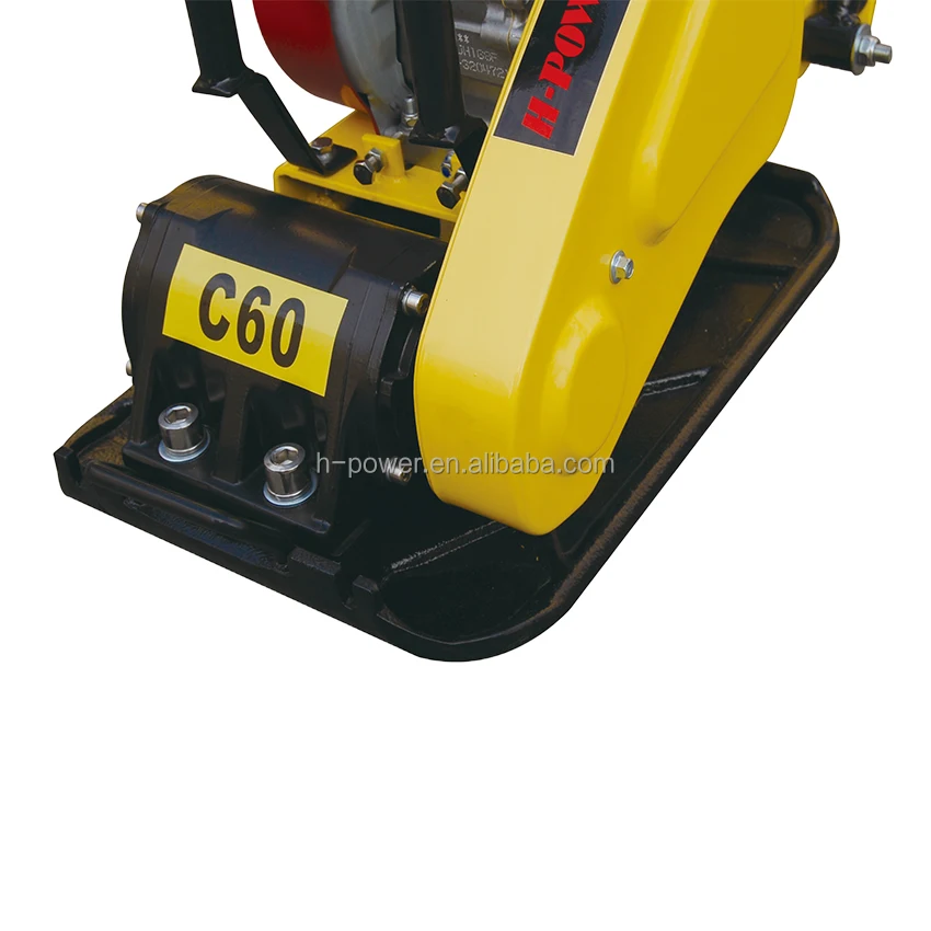 Accept OEM Small Type Soil Compactor Machine 12KN Vibratory Plate Compactor Walk Behind Plate Compactor