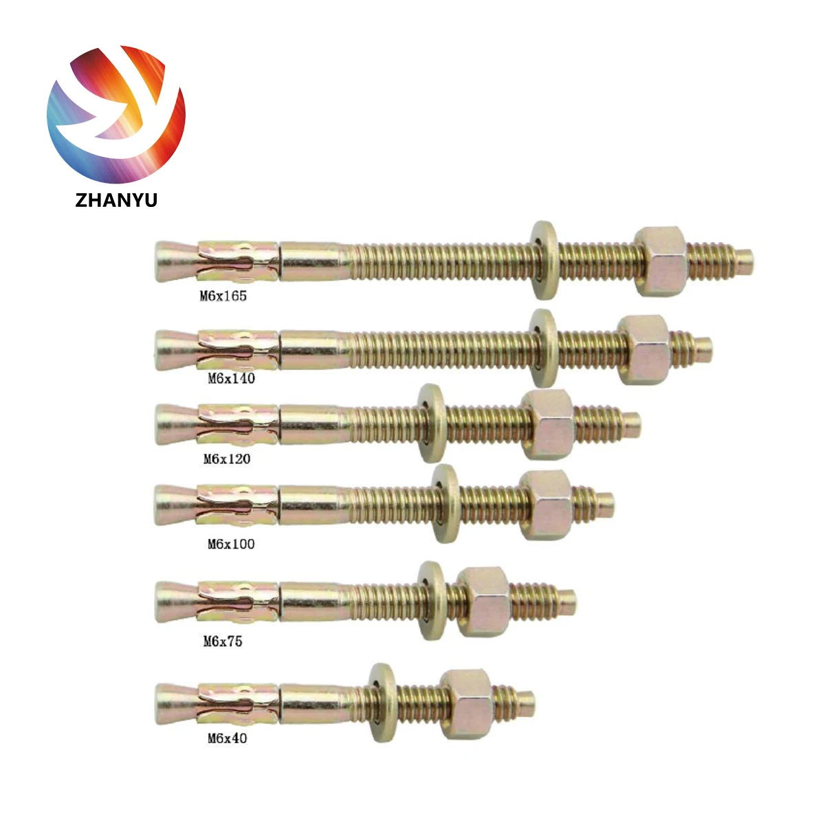 Bullone Di Ancoraggio RS PRO In Acciaio Al Carbonio M8, Foro Di - Foto 2