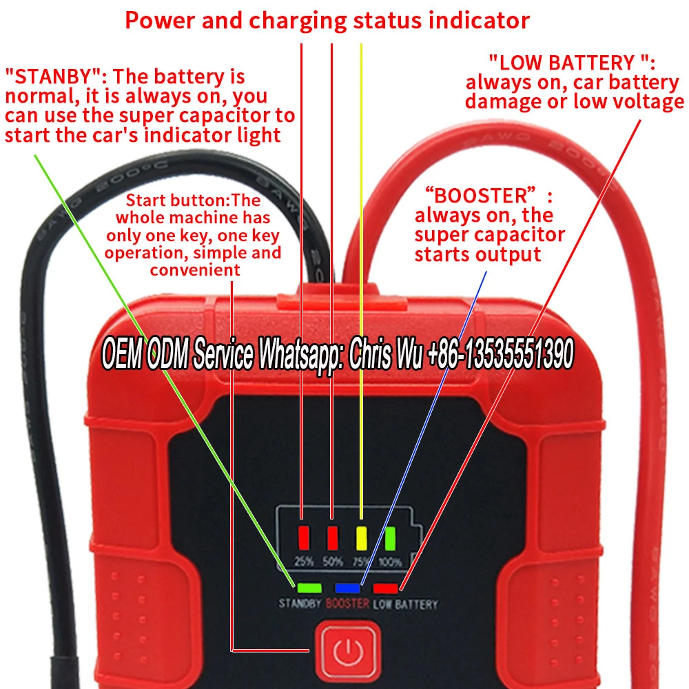 250f Supercapacitor Jump Starter For 12v Car Battery Buy Jump Starter
