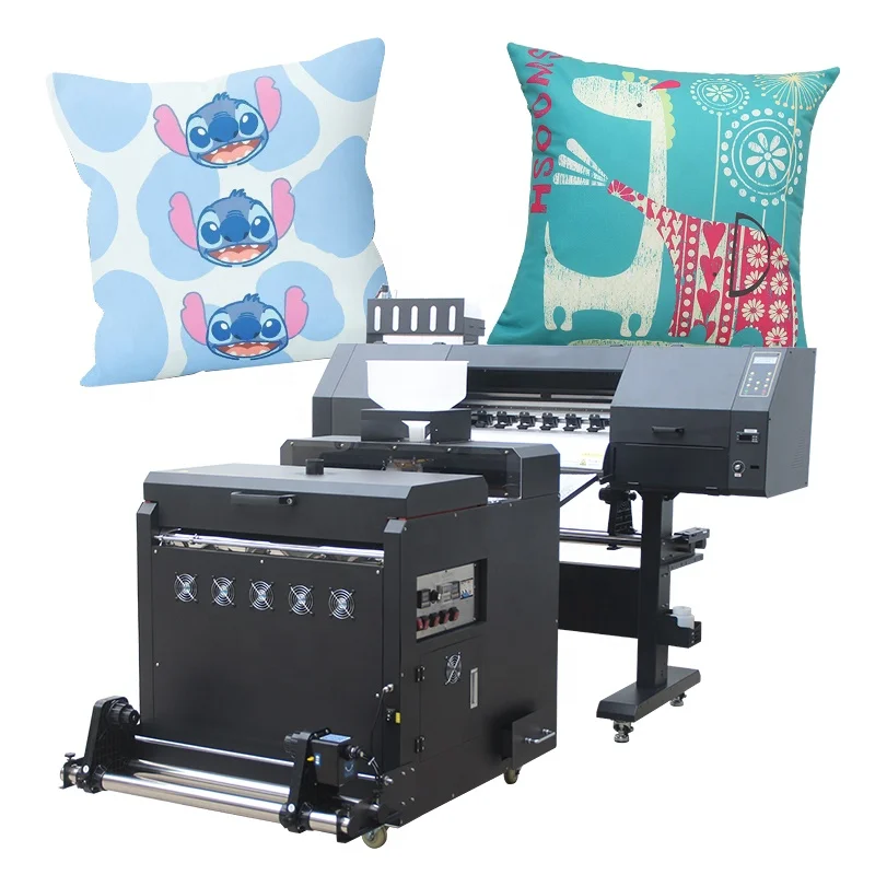 High Quality A1 60CM Dtf Printer Strong Body Dual Head Dtf Printer With Powder Shaker