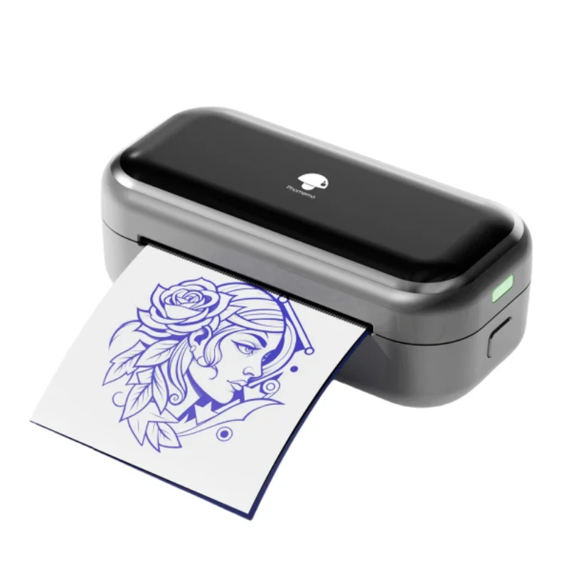 ぜ*や様 Mini Portable Print Tattoo ブラック TP31 Tattoo Printer - Portable Mini Stencil Printer