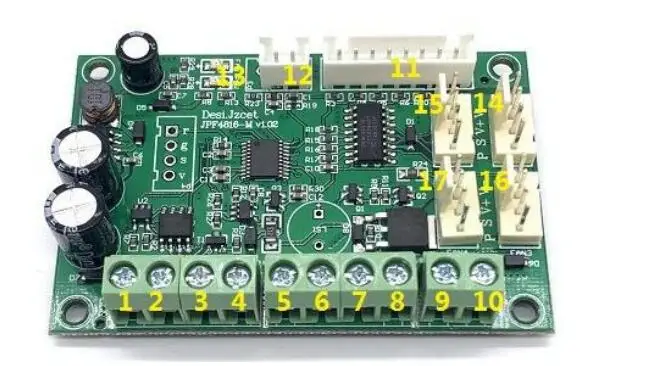 Temperature Fan, RS485, 12V, 24V, 48V - detail 2
