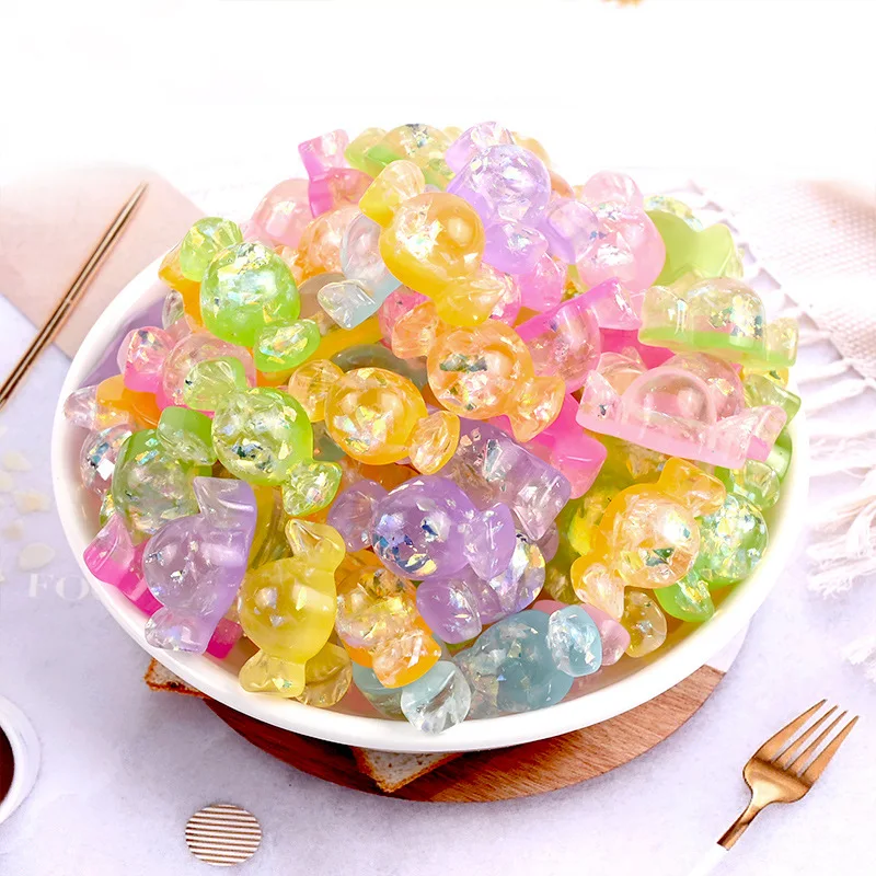 resin candy charms pendants for decoration necklace earring key