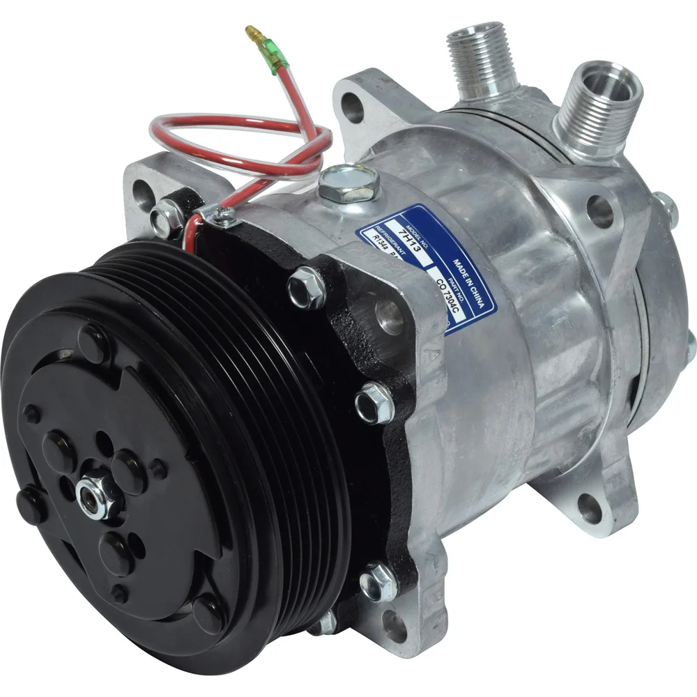 IZUMI for Kobelco SK210LC SK200-6 WA320-6 A/C Compressor Diesel Engine Spare Parts