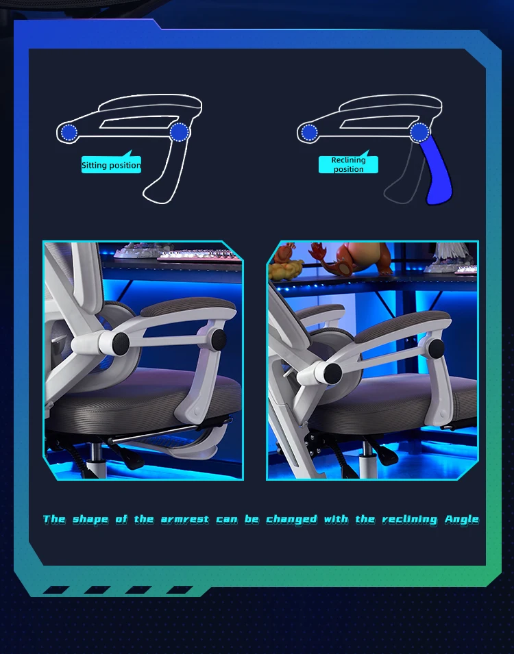 Ergonomic Office Chair - Adjustable, Healthy, and Stylish