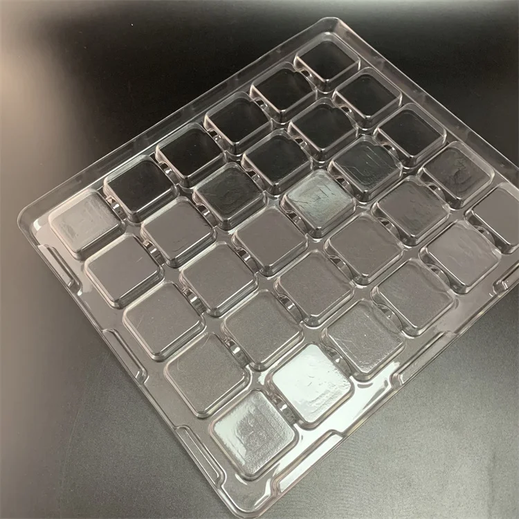 Wholesale Custom Logo Cosmetic Packages Clear Pvc Transparency Plastic Clam Shell Blister Packaging Boxes