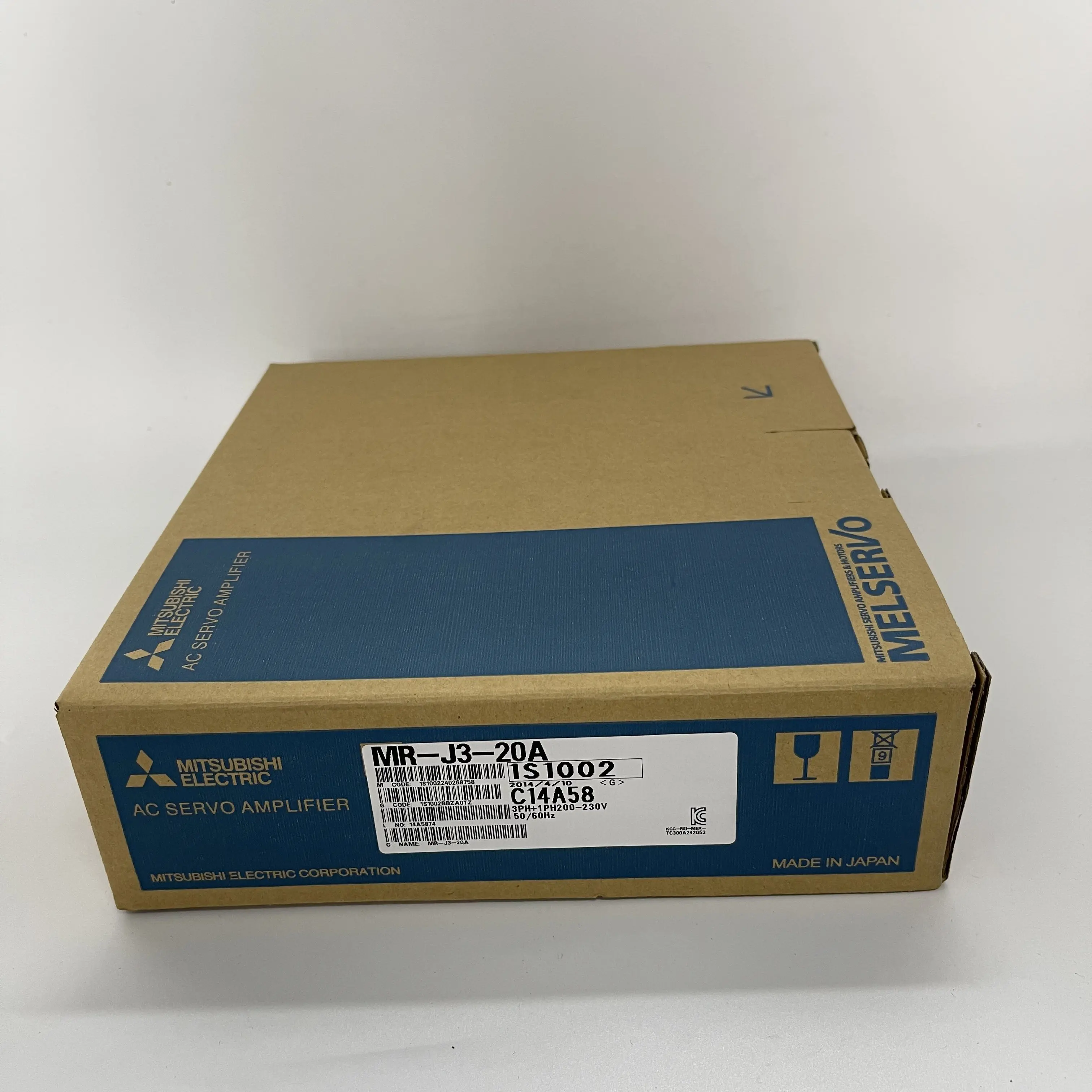 MITSUBISHI AC Servo Amplifier MR-J3-20A