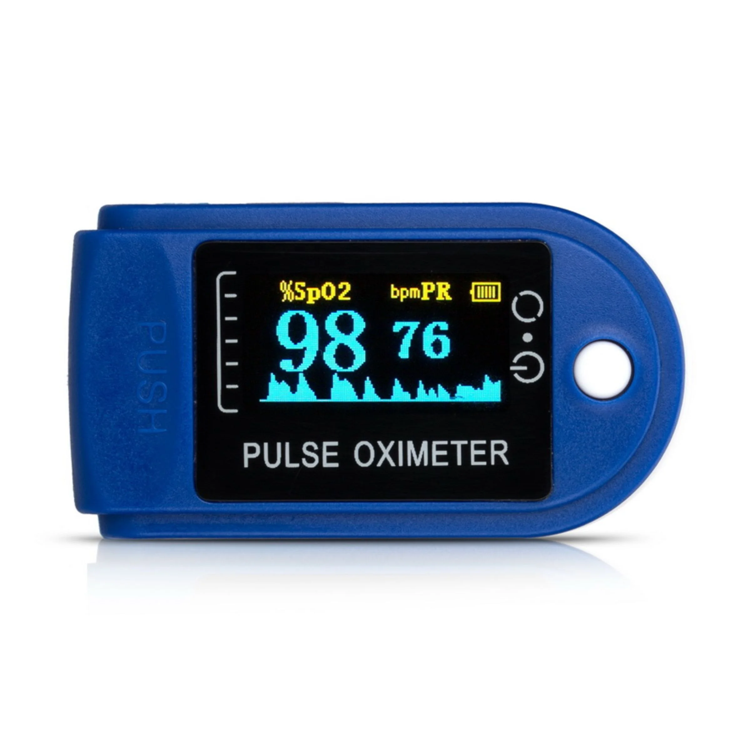 oled tft display digital oximetro finger tip pulse oximeter